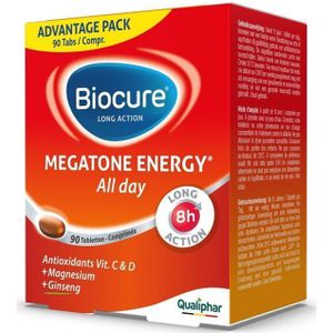 Biocure Long Action Megatone Energy 90 Tabletten