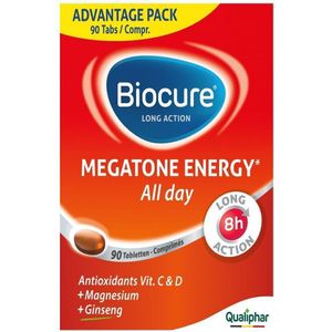 Biocure Long Action Megatone Energy 90 Tabletten