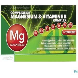 Magnesium & Vit B Complex Caps 60 Credophar