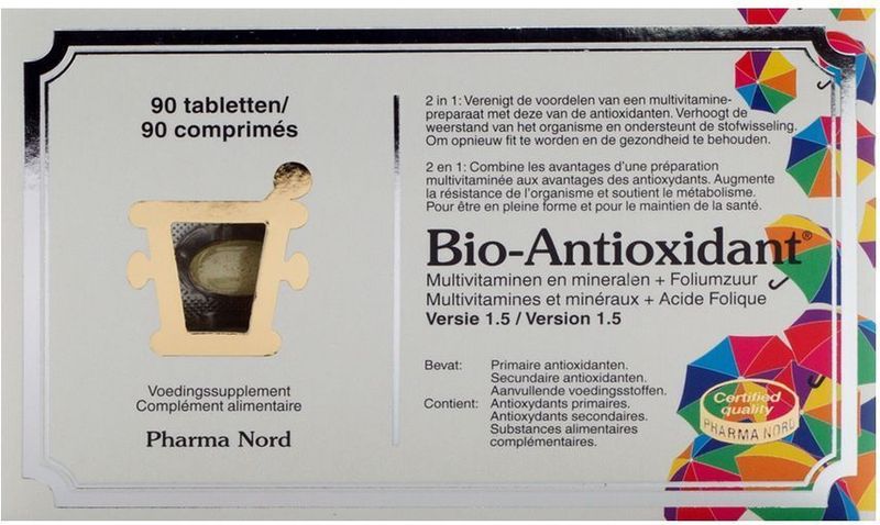 Pharma Nord - Bio-antioxidant Tabletten - 90 Stuks