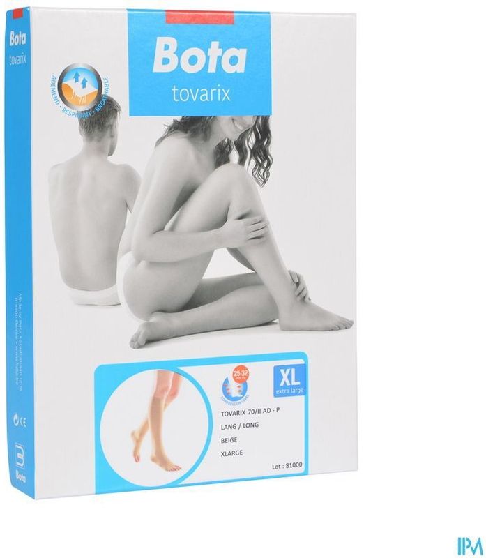 Steunkousen - Beige - Mikrofaser & Seacell® Active - Klasse 2