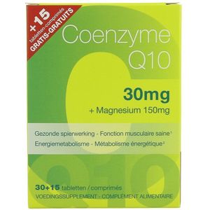 Revogan Coenzyme Q10 30mg+Magnesium 30+15 Tabletten Gratis