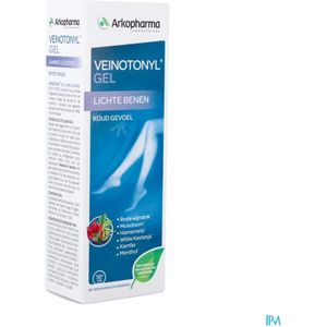 Arkopharma - Veinotonyl Gel - Voetencrème - 150ml - Koud Effect
