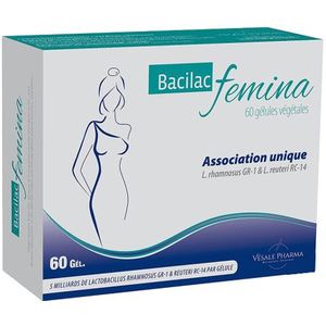 Bacilac Femina Probiotica Vaginale Flora 60 Capsules