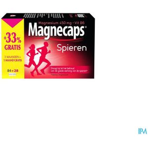 Magnecaps Spieren 84 Capsules met 28 Capsules Gratis
