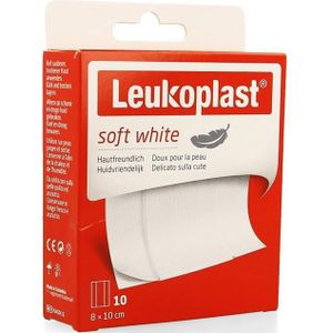 Leukoplast - Soft Verbandhechters - 8cm x 1m - Essity Belgium