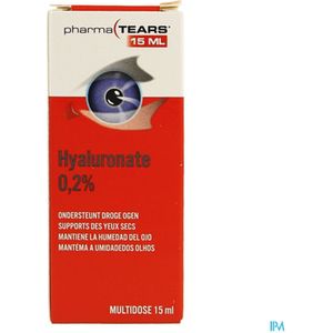 Pharmatears - 0,2% Hyaluron - Oogdruppels - 15ml