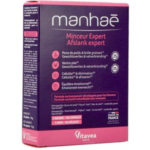 Vitavea - Manhae Afslank Expert - Caps - 30 stuks