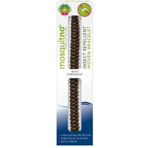 Mosquitno - Anti Mug Armband - Woven - Citriodiol