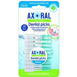 Axoral Pro-Clean Interdentale Borsteltjes Small 40 Stuks