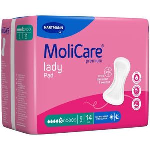 Molicare Premium Lady Pad 5 Drops 43x16cm 14 Nf