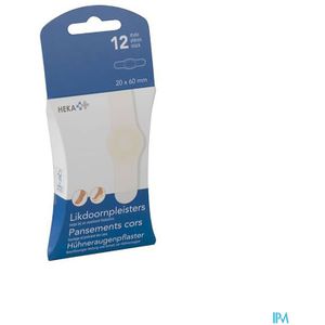 Heka - Likdoornpleisters - 20x60mm - 12 Pleisters