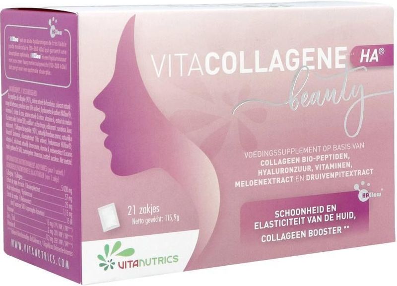 Vitacollageen - Collageen Bio-Peptiden - Sachet - Met Druivenextract en Meloenextract