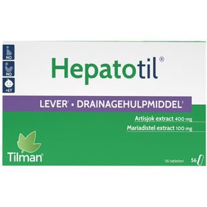 Hepatotil Lever Drainagehulpmiddel 56 Tabletten