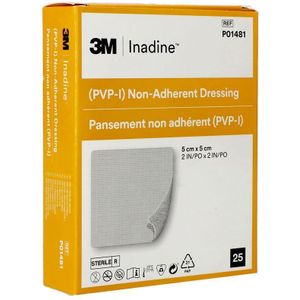 Inadine Kp Doordr. 5,0x 5,0cm 25 P01481