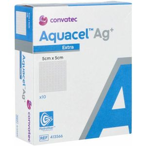 Aquacel Ag+ Extra 5 X 5cm 10 413566