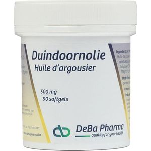 DeBa Pharma Duinoornolie 500mg 90 Softgels