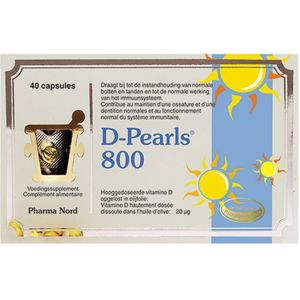 Pharma Nord D-Pearls 800 IU 40 Capsules