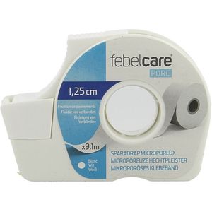 Febelcare Pore Micropor.hechtpleister 12,5mmx9,14m
