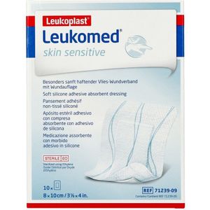 Leukoplast - Leukomed Skin Sensitive - Eilandpleister - 8x10 cm - 10 Stuks