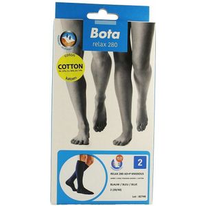 Bota Relax 280 - Korte Kous - Blauw - Steunkousen 19 / 22 mm Hg