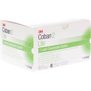 Coban Lite 3m Kompressiesysteem 2 Lagen Rol 2