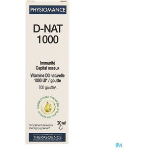 D-nat 1000 Fl Gutt 20ml Physiomance Phy269