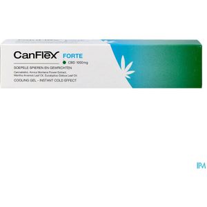 CanFlex - Verkoelende Gel - 100 ml - CBD 1000mg - Arnica - Munt - Eucalyptus