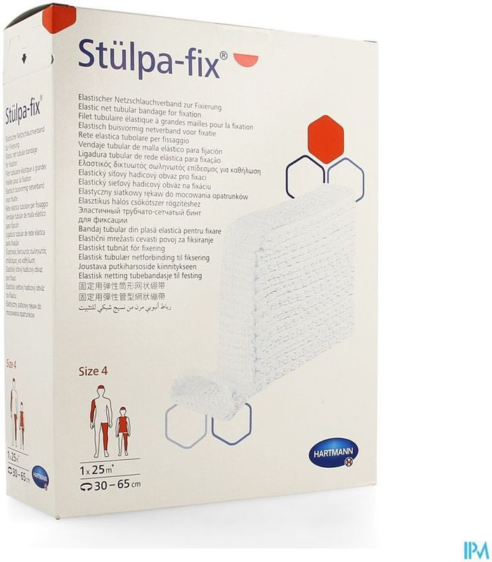 Stulpa-Fix - Netverband - Wit - Katoen/Polyamide/Polyurethaan