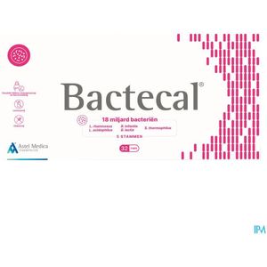 Bactecal - Probiotica - 18 Miljard Bacteriën - 30 Capsules