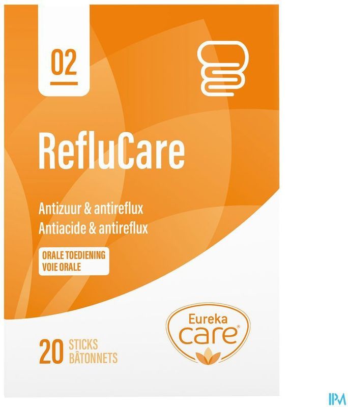 Eureka - Reflucare Stick - 20 Stuks - Hoestdranken