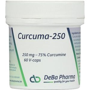 Curcuma-250 Caps 60 Deba