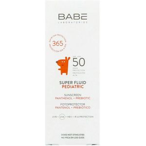 Laboratoires Babé - Super Fluid SPF 50 - Zonnebrandcrème - 50 ml - Blauw