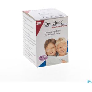Opticlude 3m Junior Oogkompres 63mmx48mm 50 1537