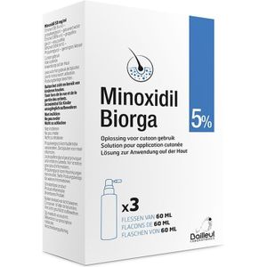 Biorga Minoxidil 5% 3x60ml