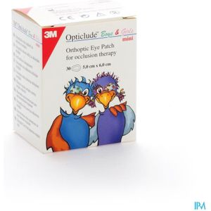 Opticlude 3m Boys&girls Mini Oogkompres 30 2537pe