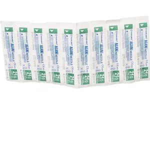 Terumo Naald Agani 21g 5/8 Rb Groen 10