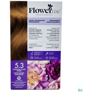 FlowerTint - 5.3 Licht Goud Kastanje - Haarkleuring