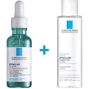 La Roche-Posay Effaclar Serum 30ml+ Micellair Water 50ml Gratis