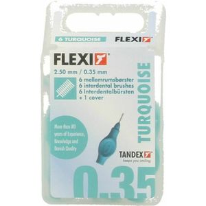 Flexi Turquoise Borsteltje Extra Micro Fine 6