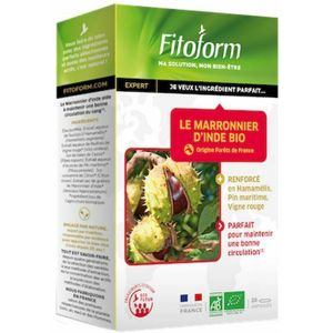 Fitoform - Paardenkastanje Bio Amp 20 - Voedingssupplement - Natuurlijke Ingrediënten