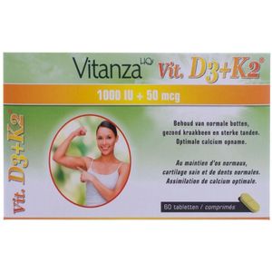 Vitanza Hq Vit D3 + K2 Tabl 60