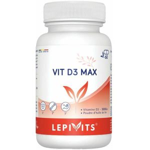 Vit D3 Max 3000ie Caps 60 Lepivits