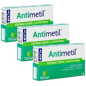 Antimetil Lichte maag 3 x 36 Tabletten Promopakket