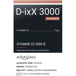 D-ixX 3000 IU 120 Capsules