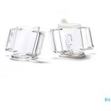 Handycup - Beker - Transparant - Vaatwasbestendig - Inhoud 237ml