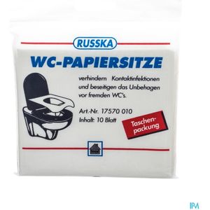 Pharmex Wc-bril Beschermer Papier 10 Aca
