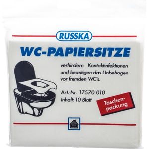 Pharmex Wc-bril Beschermer Papier 10 Aca
