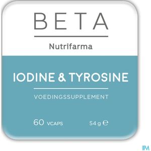 Beta Iodine & Tyrosine V-caps 60
