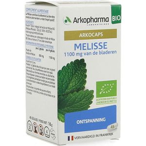 Arkocaps Melisse Caps 45 Bio Arkopharma